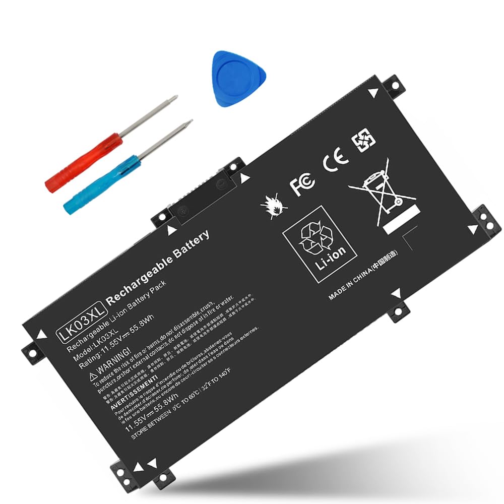 LK03XL L09281-855 Battery for HP Envy x360 15-CN 15-BP 15-BQ 15-CP